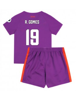 Wolves Rodrigo Gomes #19 Ausweichtrikot für Kinder 2024-25 Kurzarm (+ Kurze Hosen)